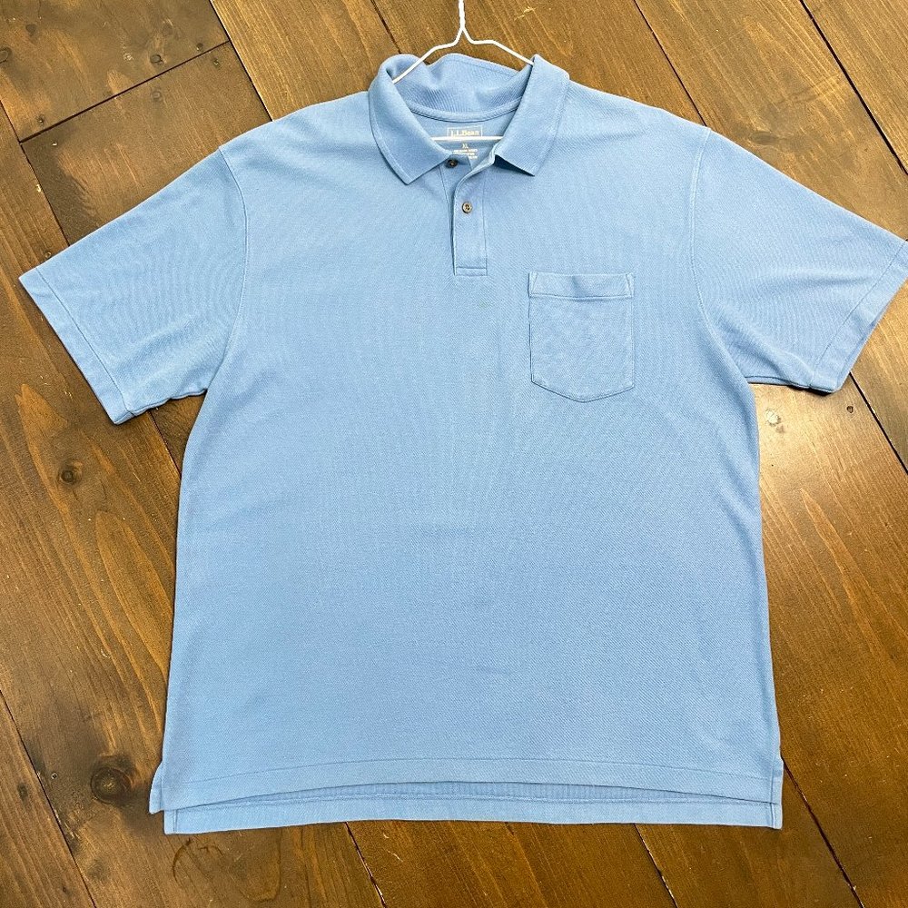 L.L. Bean Mens Polo Shirt, 100% Cotton, size XL